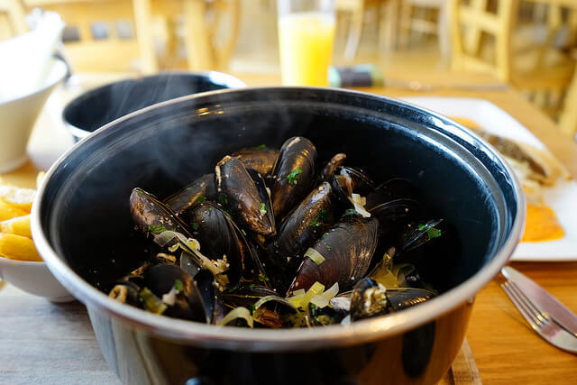 Moules en cocotte