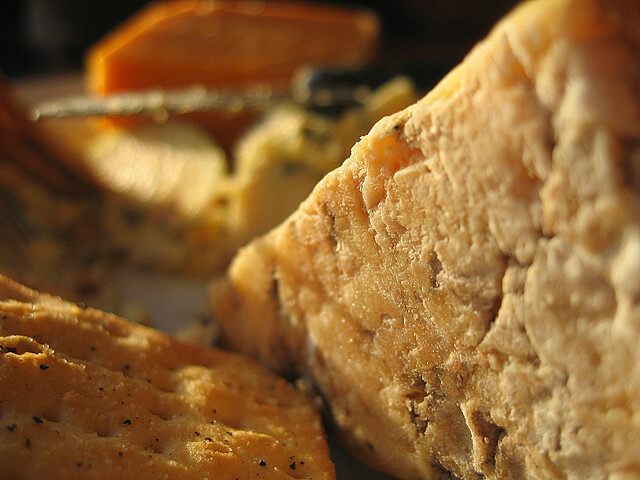 Crackers au cumin au Bleu de Gex