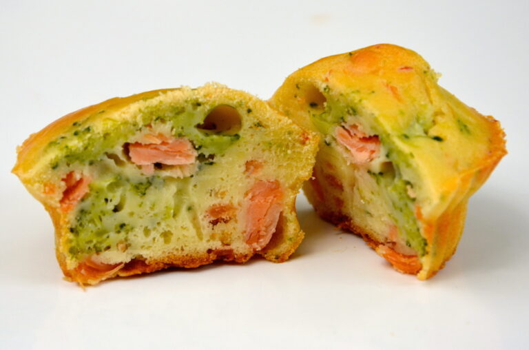Cake au Saumon et Brocolis