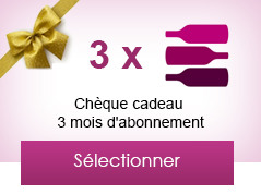 Cliquez ici pour une chèque cadeau 3 mois d'abonnement