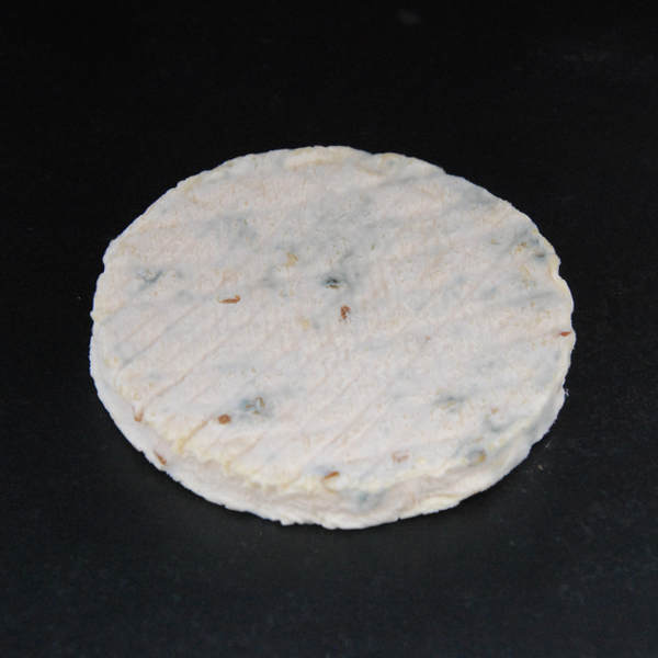 Galet au Fenugrec : fromage fermier au lait cru de Chèvre