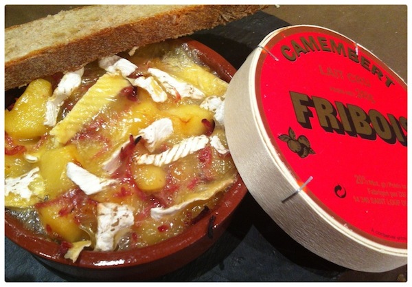 Recette fromage cocottes de pomme au camembert