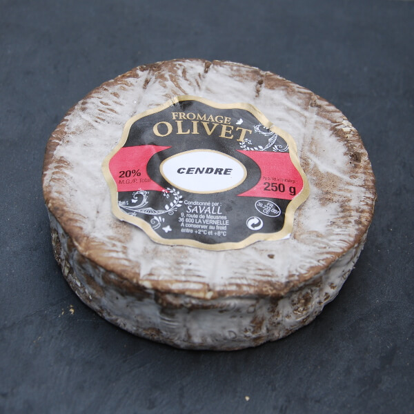 Olivet Cendré : Fromage à pâte molle à croûte lavée