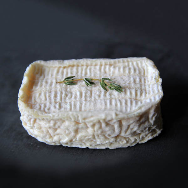 Ovalie Romarin : fromage à croûte naturelle au lait cru de chèvre