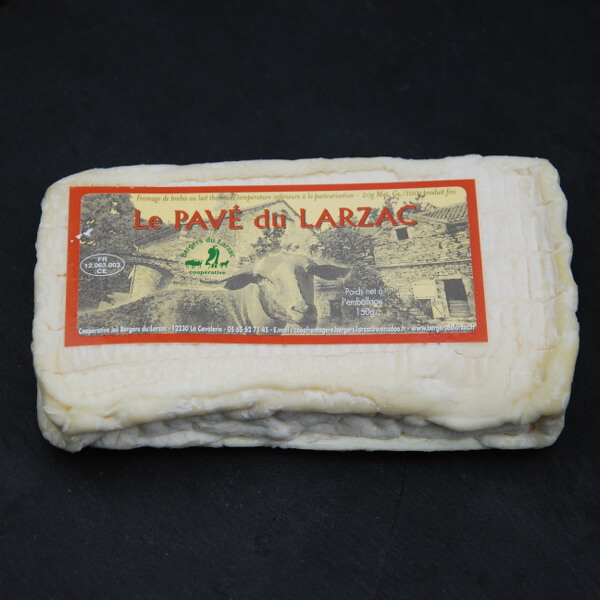 Pave du Larzac : Fromage au lait de Brebis