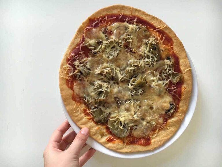 Pizza Artichaut Champignon