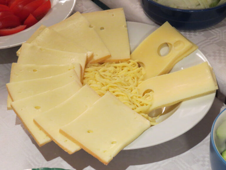 accompagnements avec une raclette