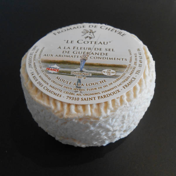 Cabri Fleur de Sel aromates : fromage de chèvre au lait cru