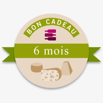 Bon Cadeau 6 Mois Offre Vin-Fromages