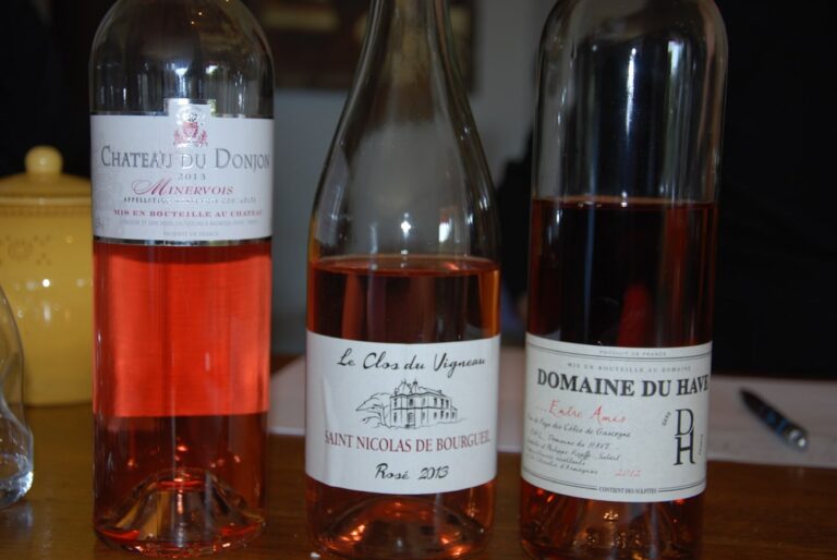 Rosé Chateau du Donjon / Clos du Vigneau / Domaine du Have