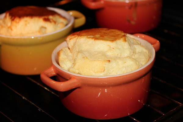 Soufflé au Camembert