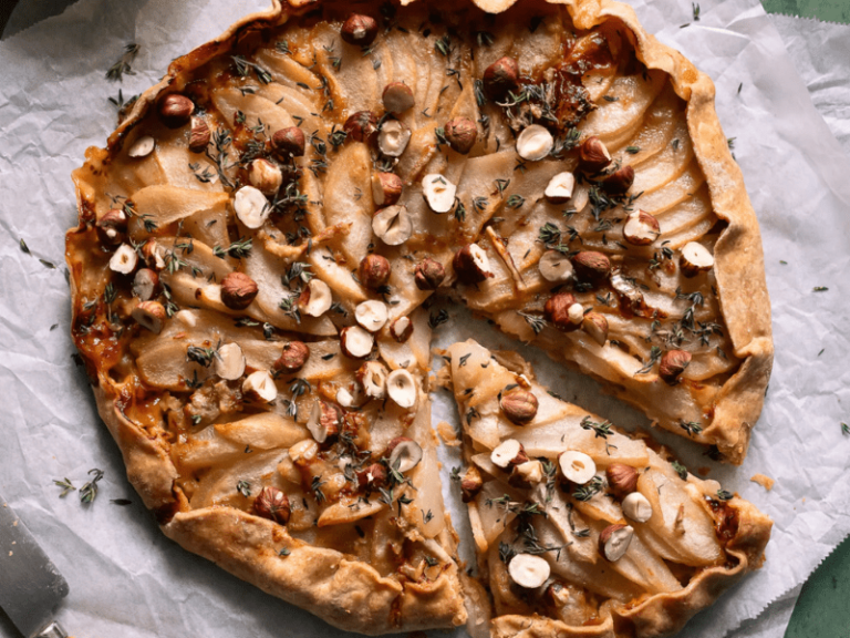 Tarte Rustique Poires et Gorgonzola